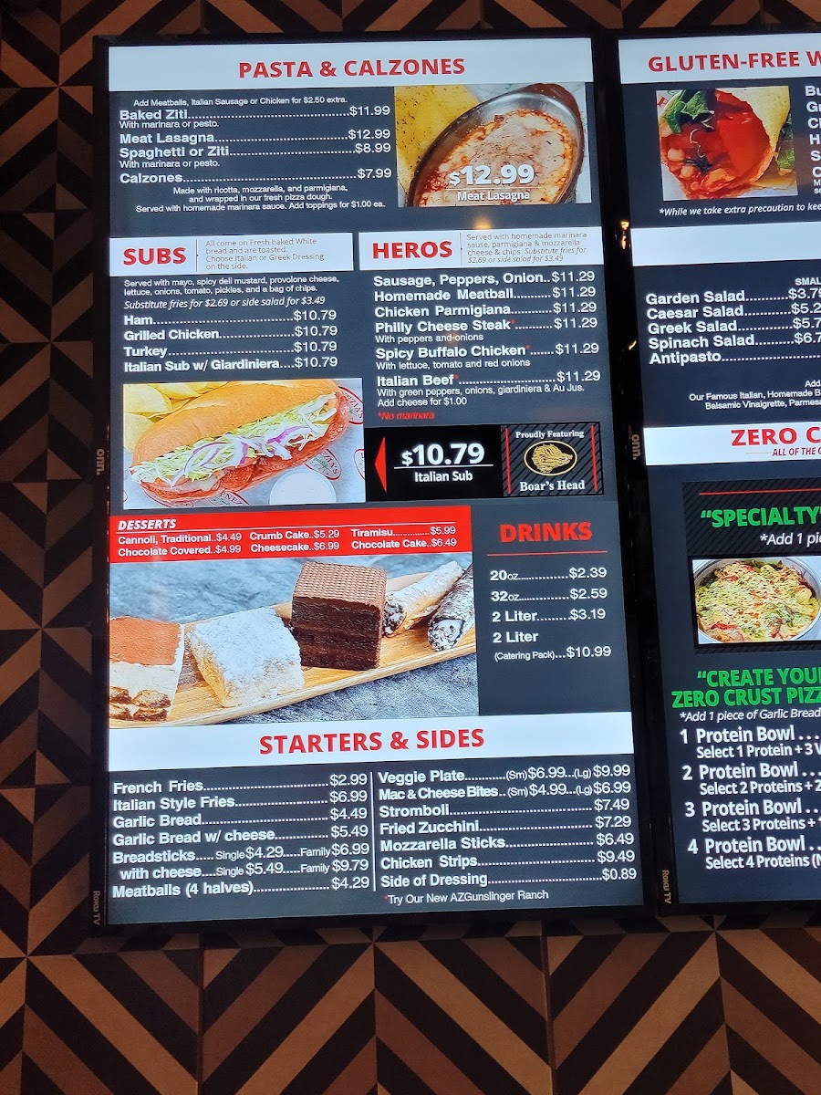 Menu Venezia's New York Style Pizzeria-4